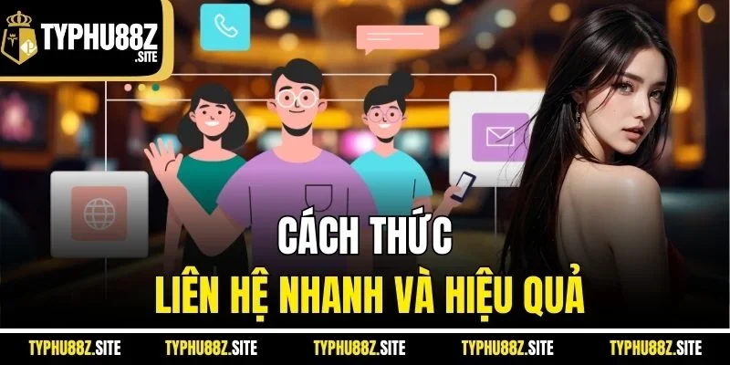 Cách thức liên hệ nhanh và hiệu quả