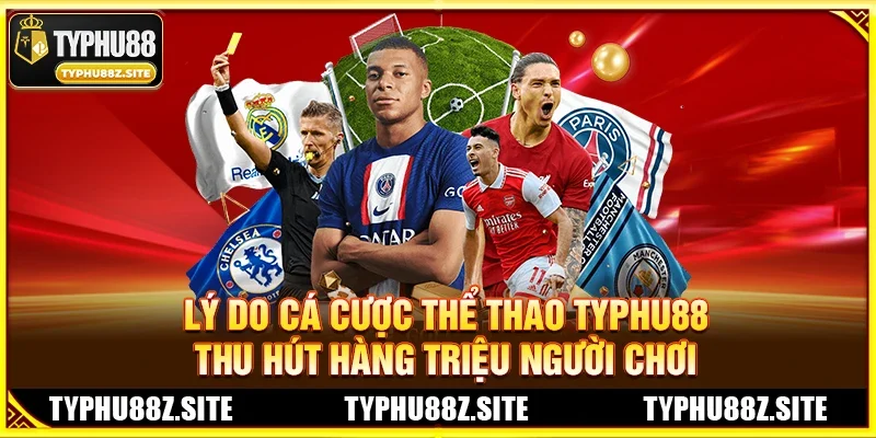 Lý Do Cá Cược Thể Thao TYPHU88 Thu Hút Hàng Triệu Người Chơi